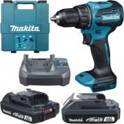 Makita DDF490WVE Аккумуляторная дрель-шуруповерт LXT Basic